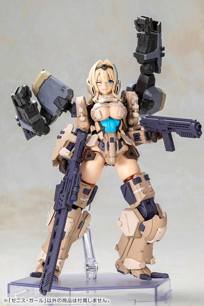 Front Mission Structure Arts Plastic Model Kits Zenith Girl 16 cm  4934054075416