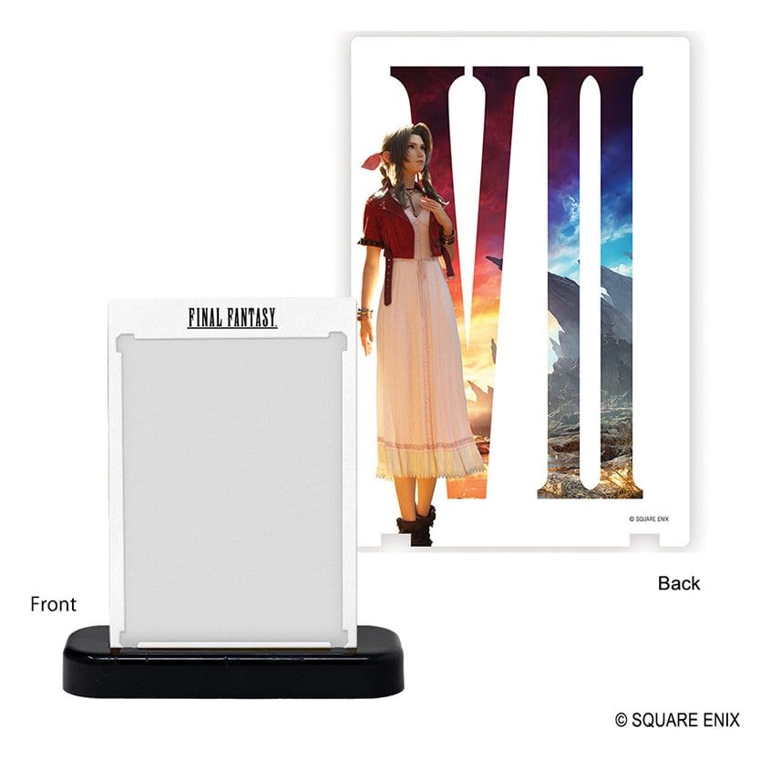 Final Fantasy One Touch Edge Magnetic Card Holder Aerith 4988601286503