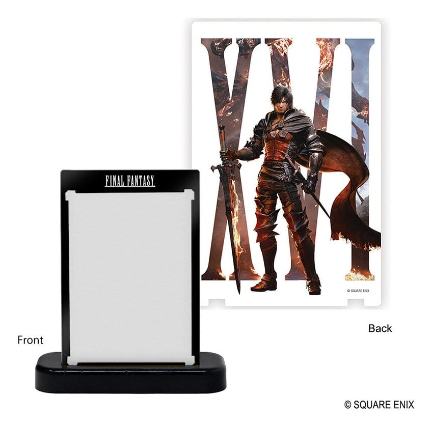 Final Fantasy One Touch Edge Magnetic Card Holder Clive 4988601286541