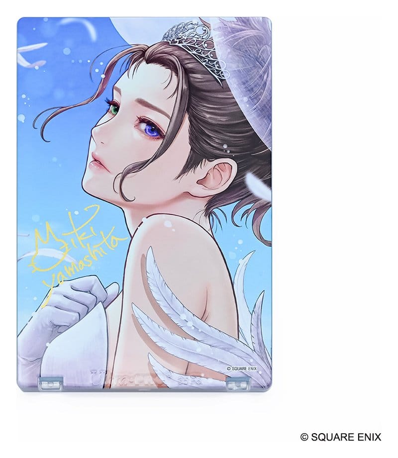 Final Fantasy One Touch Edge Magnetic Card Holder Special Edition Yuna Wedding Dress 4988601286558
