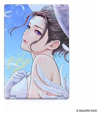 Final Fantasy One Touch Edge Magnetic Card Holder Special Edition Yuna Wedding Dress 4988601286558