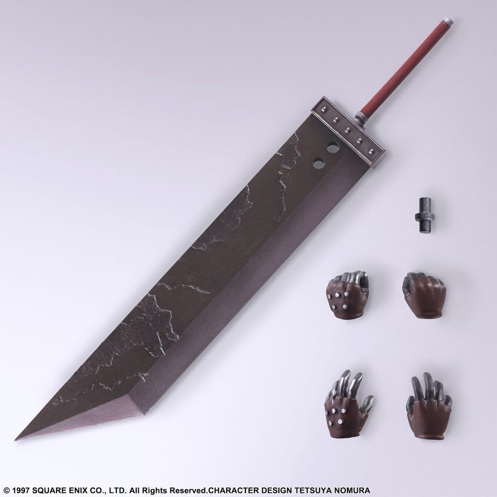 Final Fantasy VII Bring Arts Action Figure Cloud Strife Digital Plus Edition 15 cm 4988601367752