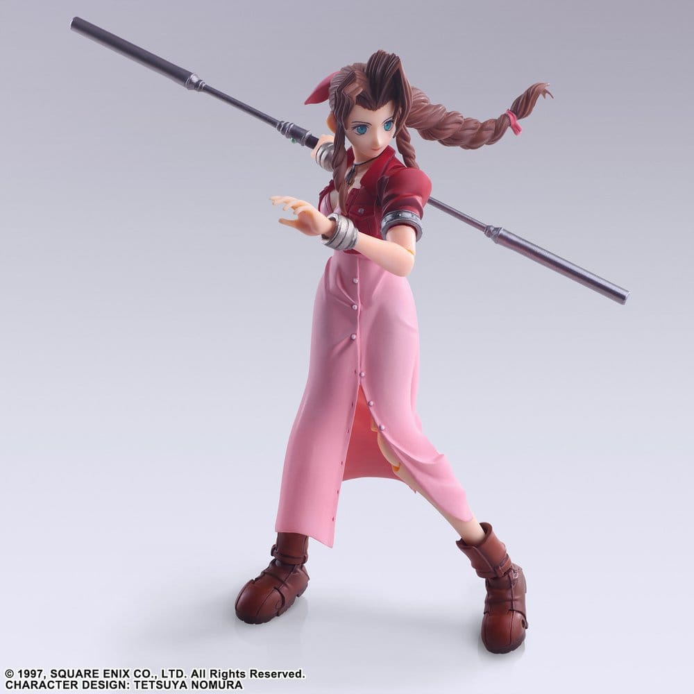 Final Fantasy VII Bring Arts Action Figure Aerith Gainsborough Digital Plus Edition 14 cm 4988601368803