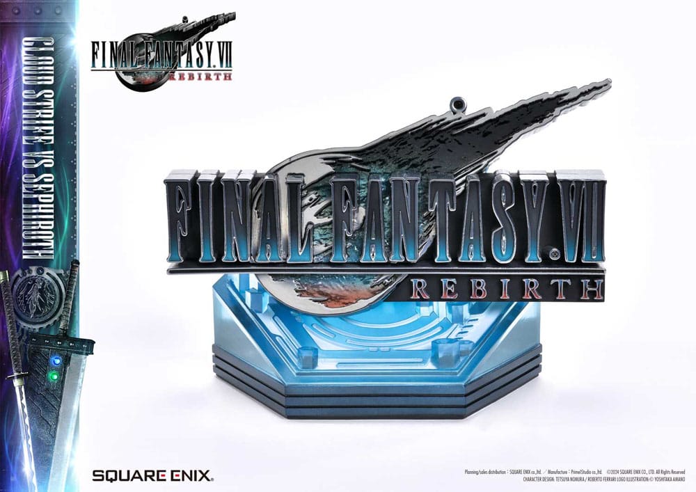 Final Fantasy VII Rebirth Statues 2-Pack 1/4 Cloud Strife vs Sephiroth 69 cm 4988601387958
