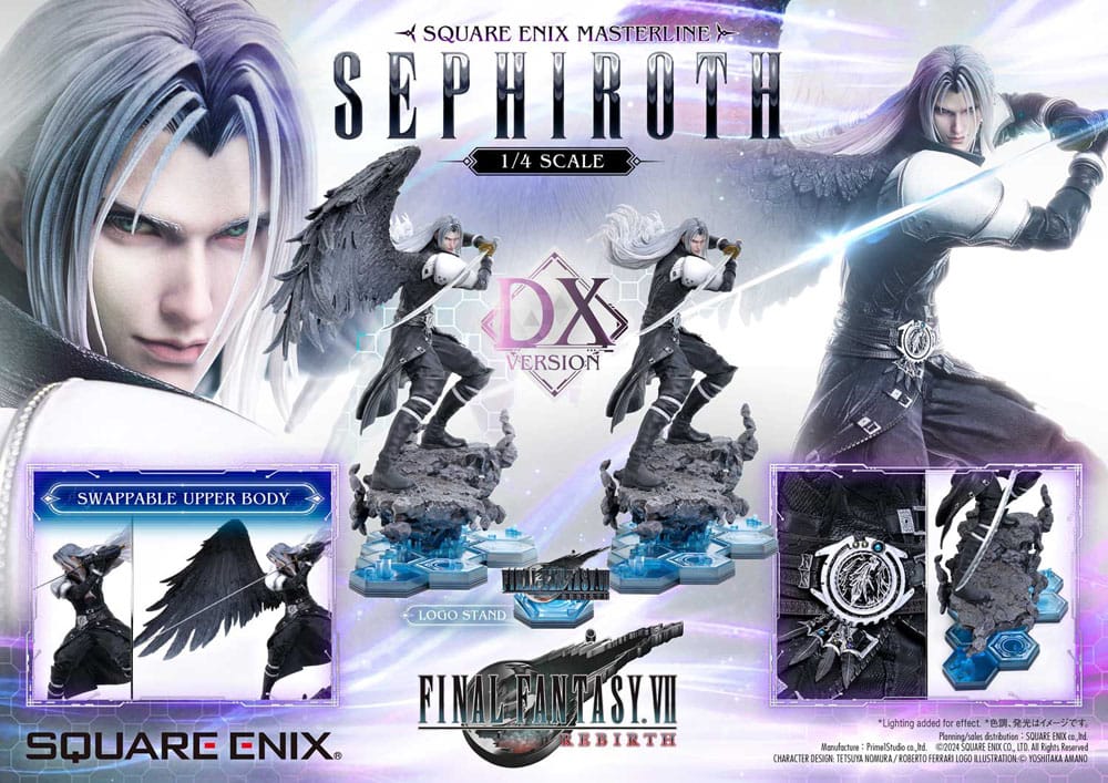 Final Fantasy VII Rebirth Statue 1/4 Sephiroth Deluxe Ver. 69 cm    4988601387910