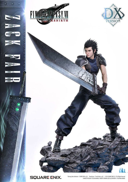 Final Fantasy VII Rebirth Statue 1/4 Zack Fair Deluxe Ver. 57 cm    4988601387934