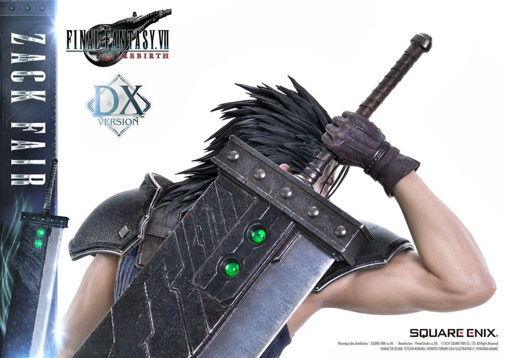 Final Fantasy VII Rebirth Statue 1/4 Zack Fair Deluxe Ver. 57 cm    4988601387934