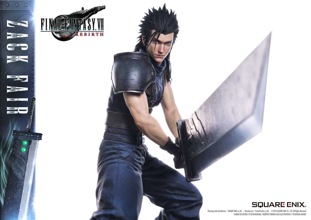 Final Fantasy VII Rebirth Statue 1/4 Zack Fair 57 cm 4988601387941