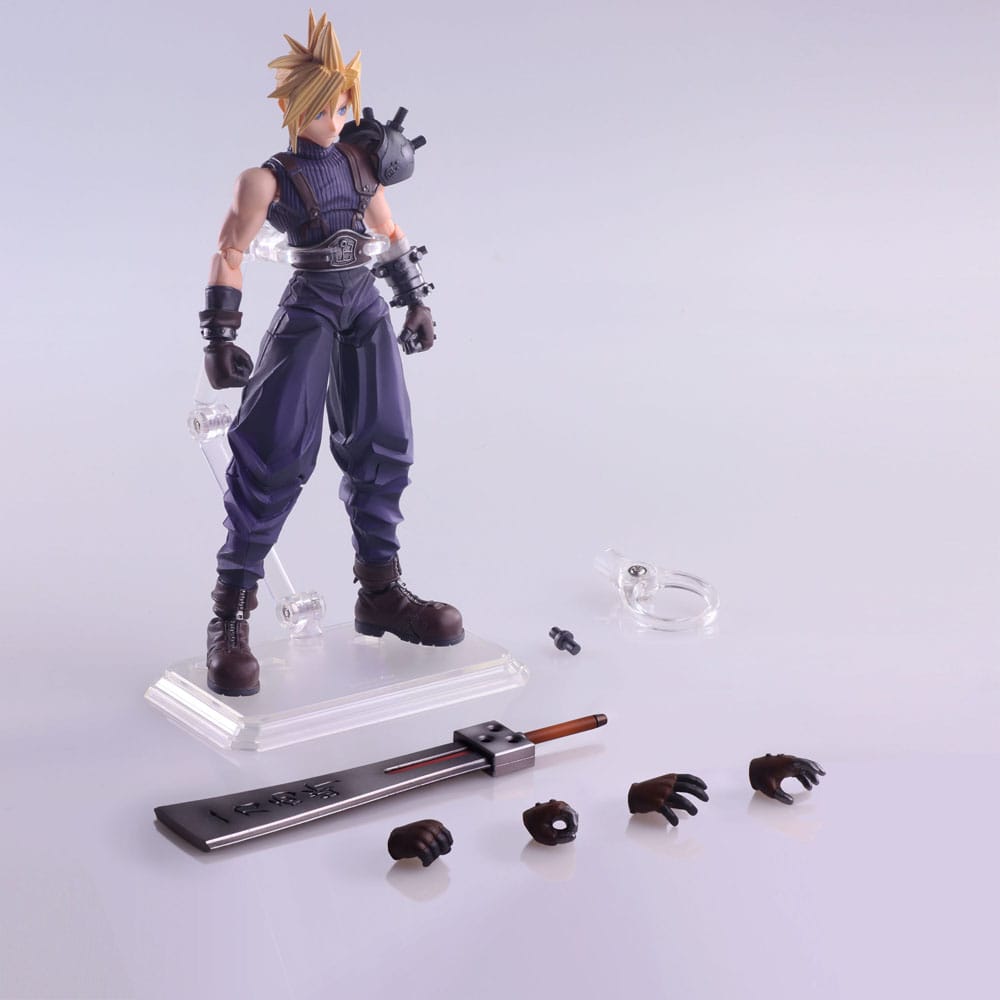 Final Fantasy VII Bring Arts Action Figure Cloud Strife Hardedge Ver. 15 cm 4988601388863