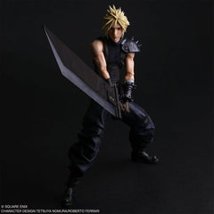 Final Fantasy VII Rebirth Play Arts Shin Action Figure Cloud Strife 27 cm   4988601389587