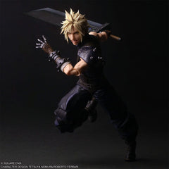 Final Fantasy VII Rebirth Play Arts Shin Action Figure Cloud Strife 27 cm   4988601389587