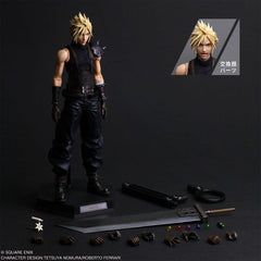 Final Fantasy VII Rebirth Play Arts Shin Action Figure Cloud Strife 27 cm   4988601389587