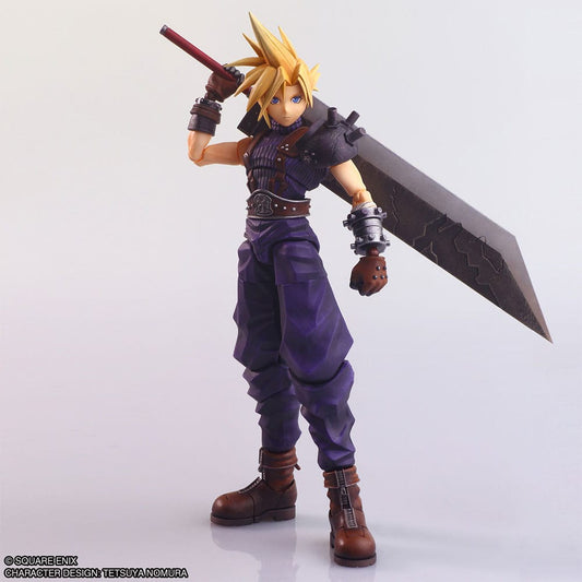 Final Fantasy VII Structure Arts Plastic Model Kit Cloud Strife 4988601390132