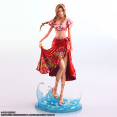 Final Fantasy VII Rebirth Static Arts Gallery Statue Aerith Gainsborough (Swimsuit Ver.) 26 cm 4988601390125