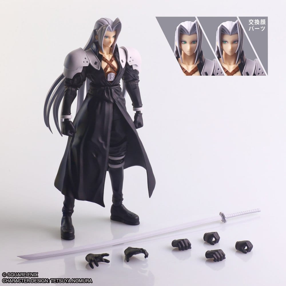 Final Fantasy VII Structure Arts Plastic Model Kit Sephiroth 17 cm 4988601390149