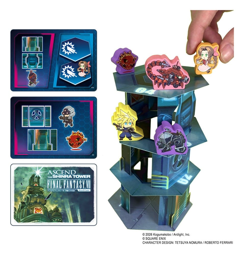 Final Fantasy VII Board Game Ascend The Shinra Tower 4988601282307