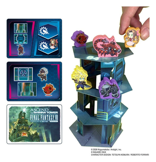 Final Fantasy VII Board Game Ascend The Shinra Tower 4988601282307