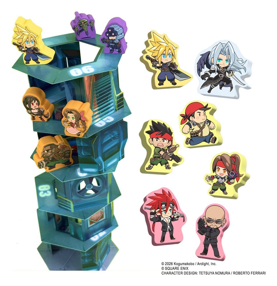 Final Fantasy VII Board Game Ascend The Shinra Tower 4988601282307