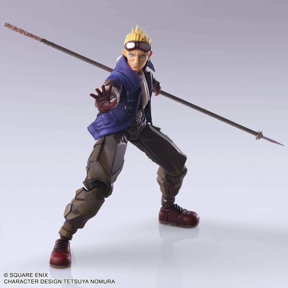 Final Fantasy VII Bring Arts Action Figure Cid Highwind 15 cm 4988601374736
