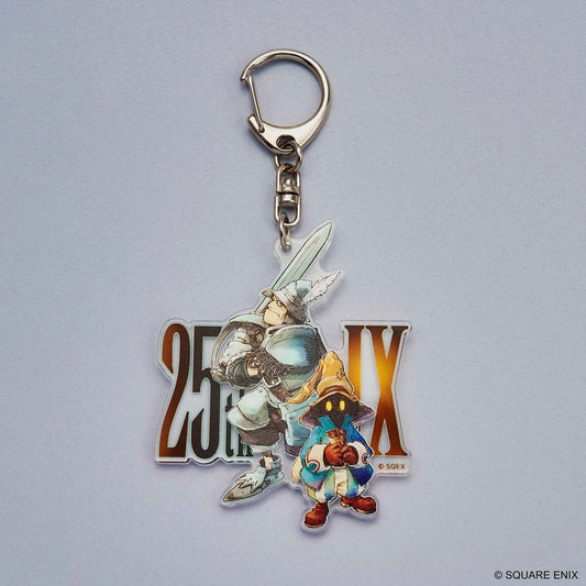 Final Fantasy IX Acrylic Keychain 25th Anniversary Vivi & Steiner 4988601391160