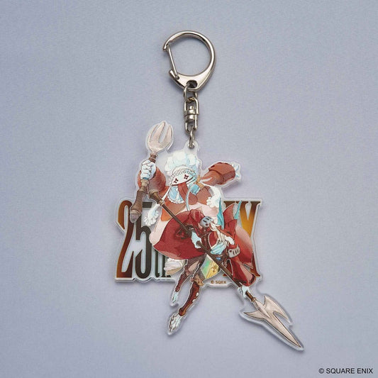 Final Fantasy IX Acrylic Keychain 25th Anniversary Quina & Freija 4988601391184