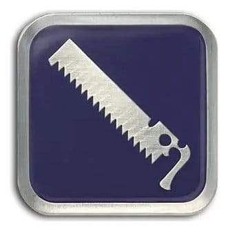 Final Fantasy XIV Class Pinback Button Carpenter 4988601240369