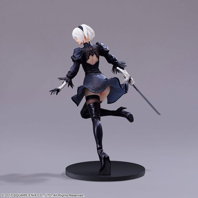 NieR:Automata FORM-ISM PVC Statue YoRHa Android 2B (YoRHa No.2 Type B) No Goggles Ver. 18 cm 4988601373685