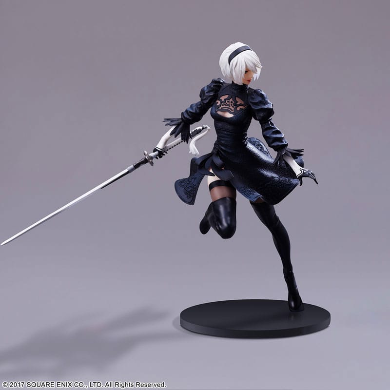 NieR:Automata FORM-ISM PVC Statue YoRHa Android 2B (YoRHa No.2 Type B) No Goggles Ver. 18 cm 4988601373685