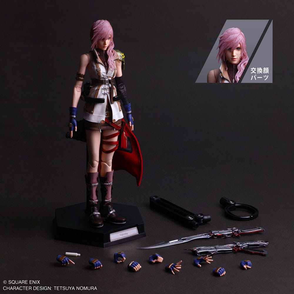 Final Fantasy XV Play Arts Shin Action Figure Lightning 26 cm 4988601389259