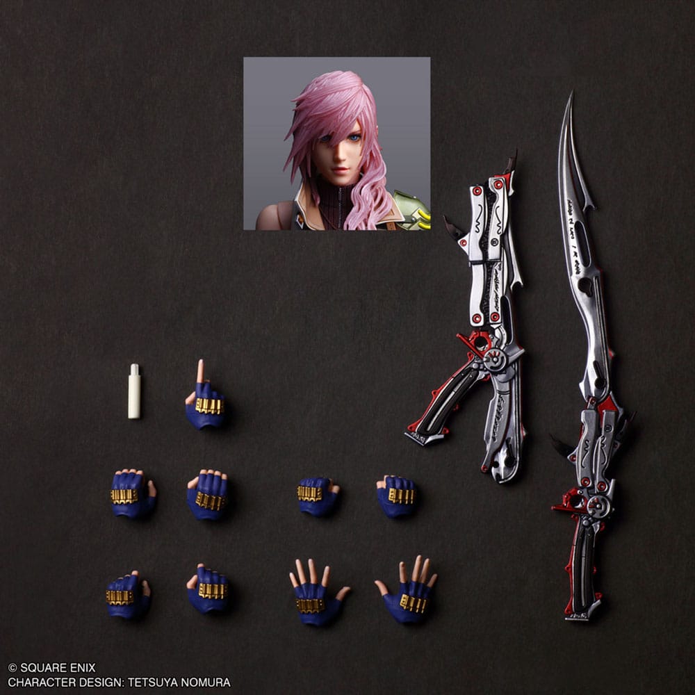 Final Fantasy XV Play Arts Shin Action Figure Lightning 26 cm 4988601389259