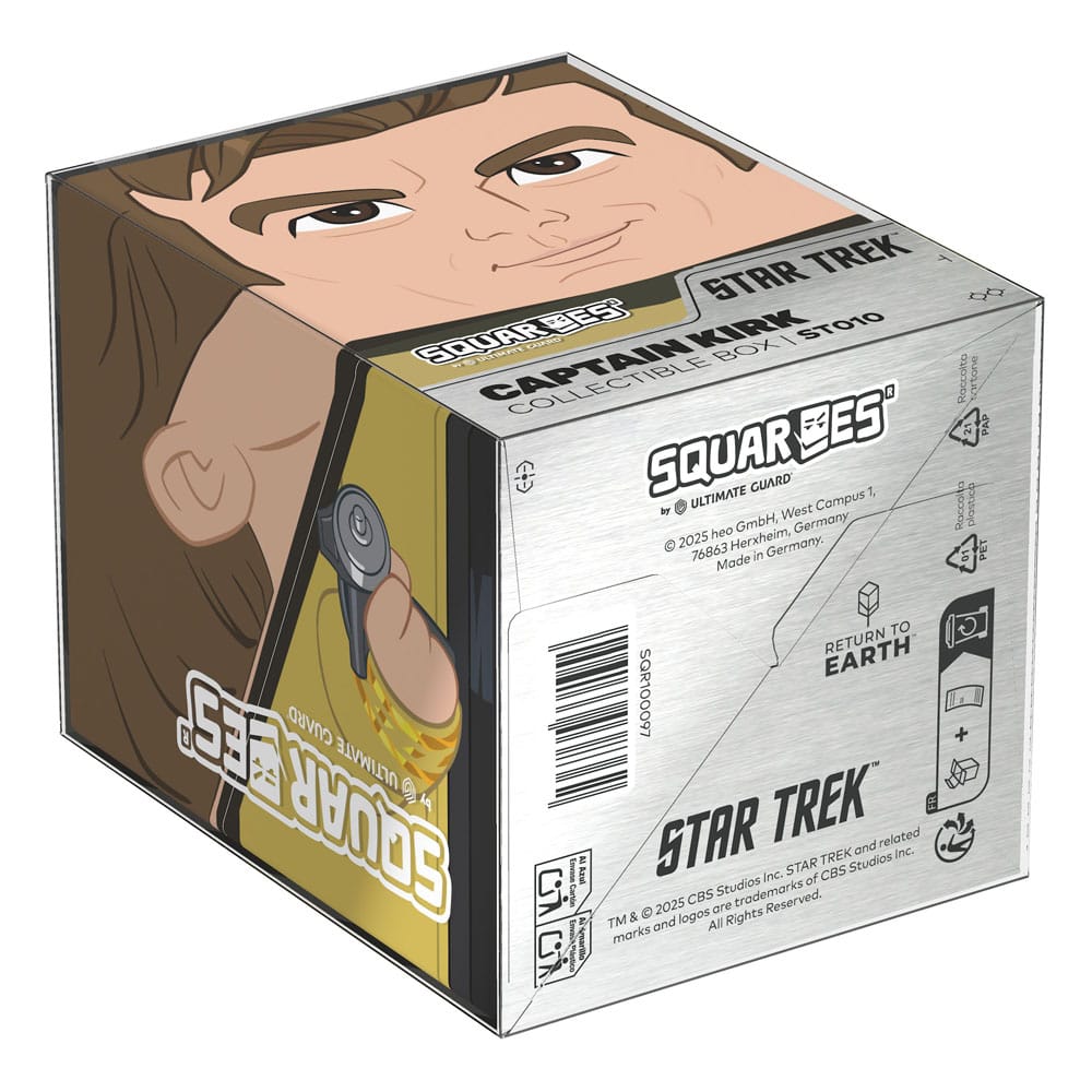 Squaroes Squaroe Star Trek: The Original Series ST010 - Captain Kirk 4056133038362