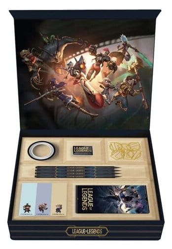 League of Legends Schreibset Champions SocialLeague of Legends Stationery Set Champions SocialLeague of Legends set papeterie Champions SocialLeague of Legends Set de Escribir Champions Social 5063457046668