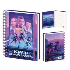 KPop Demon Hunters Wiro Notebook A5  5063457074586