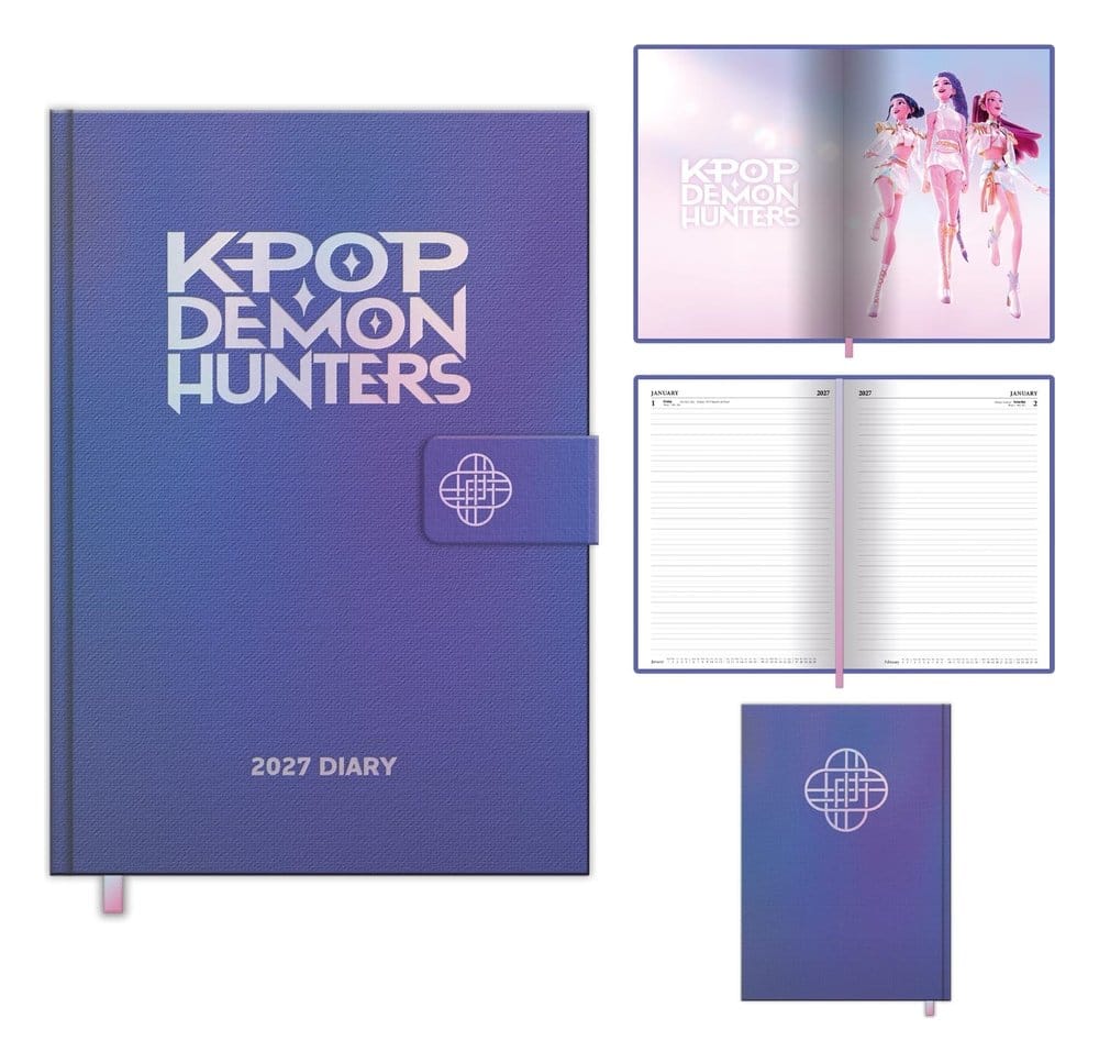 KPop Demon Hunters A5 Diary 2027 5063457081560