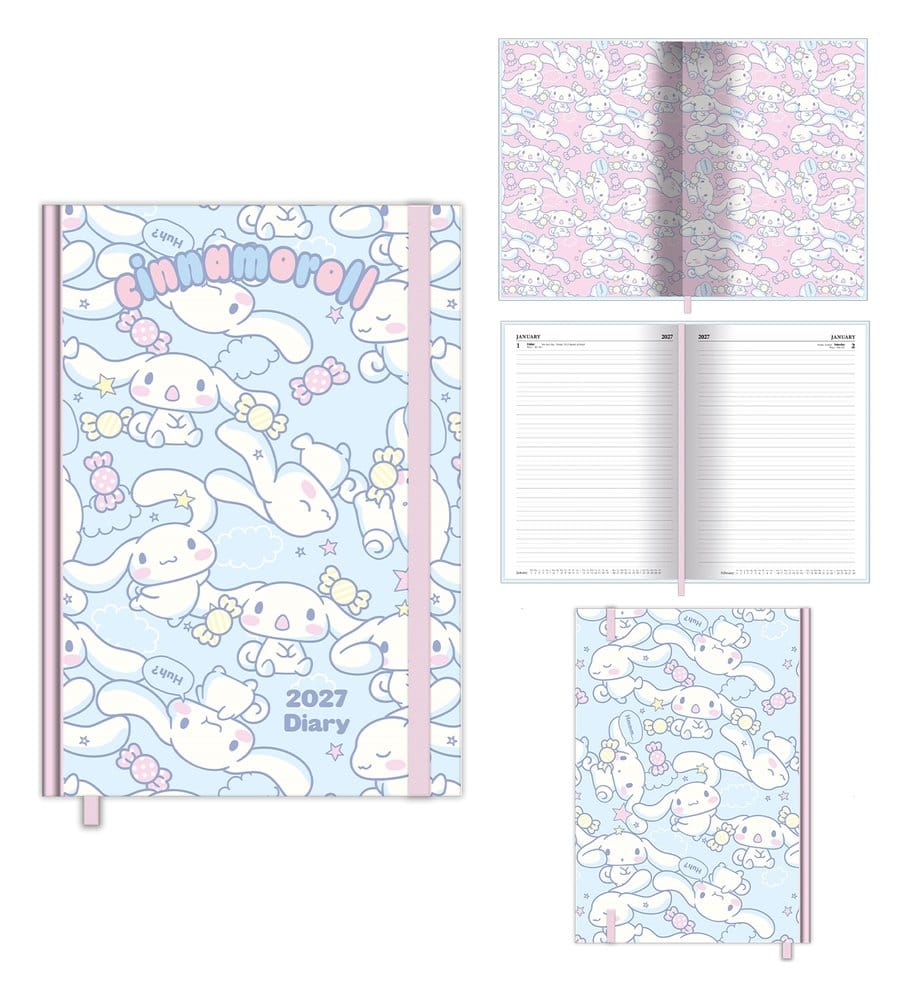 Sanrio A5 DTP Diary 2027 Cinnamoroll 5063457081645