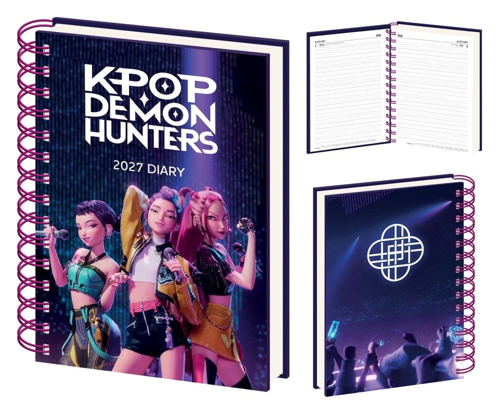 KPop Demon Hunters A5 Wiro Diary 2027 5050574171069