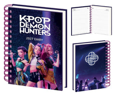 KPop Demon Hunters A5 Wiro Diary 2027 5050574171069