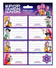 KPop Demon Hunters School Labels Hunter/X 5063457096977