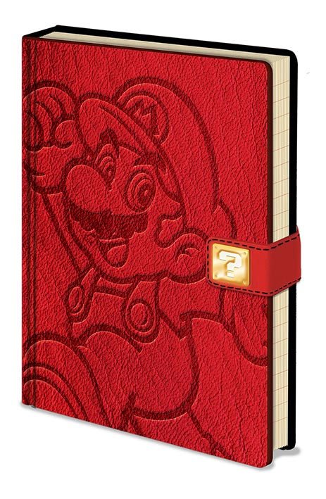Super Mario Premium Notebook A5 Jump 5051265724038