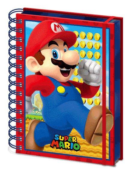 Super Mario 3D Wiro Notebook A5 Mario - Amuzzi