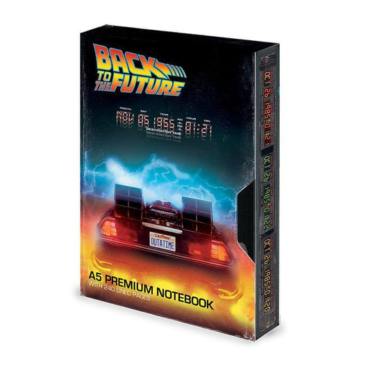 Back to the Future Premium Notebook A5 Great Scott VHS 5051265729996