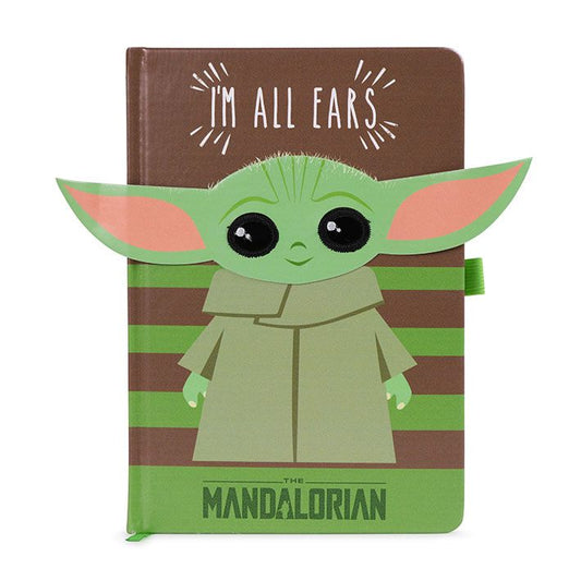 Star Wars The Mandalorian Premium Notebook A5 I'm All Ears Green 5051265732804