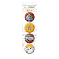 Harry Potter Eraser 4-Pack  5056480399146