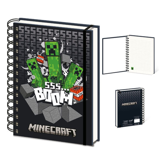 Minecraft 3D Wiro Notebook A5 5407009691331