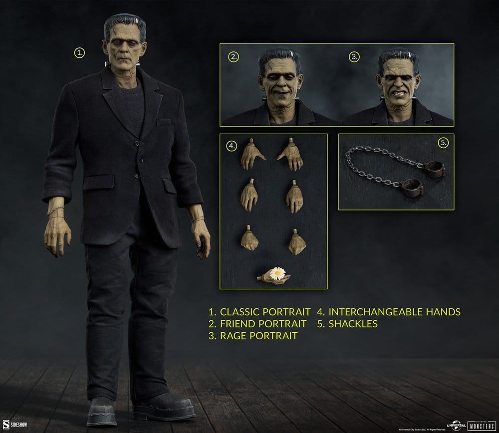 Universal Monsters Actionfigur 1/6 Frankenstein (Deluxe Edition) 33 cmUniversal Monsters Action Figure 1/6 Frankenstein (Deluxe Edition) 33 cmUniversal Monsters figurine 1/6 Frankenstein (Deluxe Edition) 33 cmUniversal Monsters Figura 1/6 Frankenstein (De 0747720280397