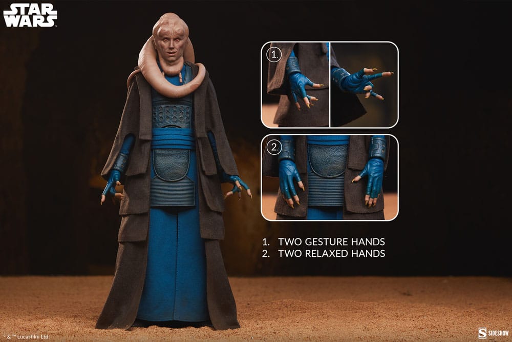 Return of the Jedi Action Figure 1/6 Bib Fortuna 32 cm 0747720265356