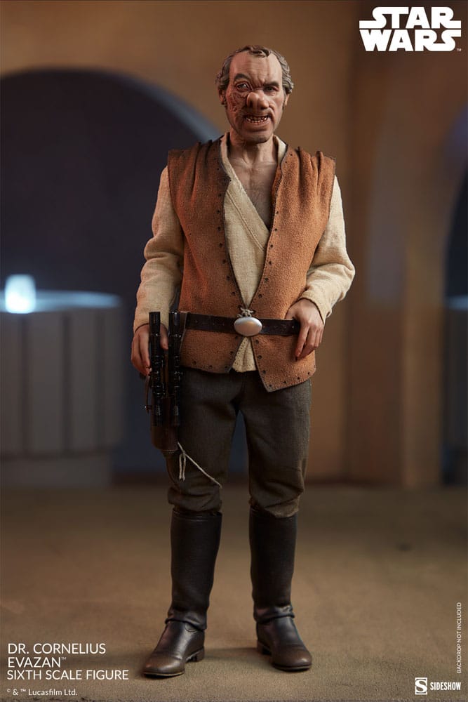 Star Wars Episode IV Scum & Villainy Action Figure 1/6 Doctor Cornelius Evazan 30 cm 100486