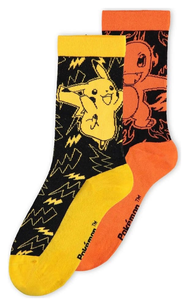 Pokémon Socks 2-Pack Crew 39-42 8718526424997
