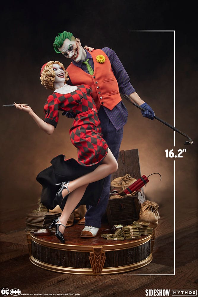DC Comics Mythos Statue 1/5 The Joker and Harley Quinn: Lawless Love 41 cm 0747720264717