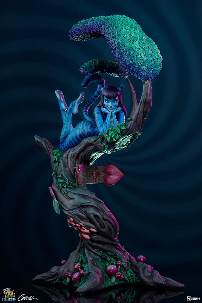 Fairytale Fantasies Collection Statue Lady Cheshire Cat 63 cm 0747720264786